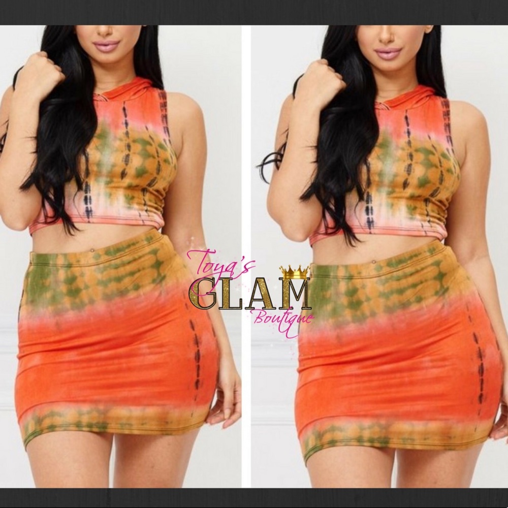 😍Flawless Two Piece Skirt Set😍